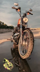 Harley Davidson Motorcycle Reel