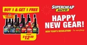 Supercheap Auto New Year New Gear Post